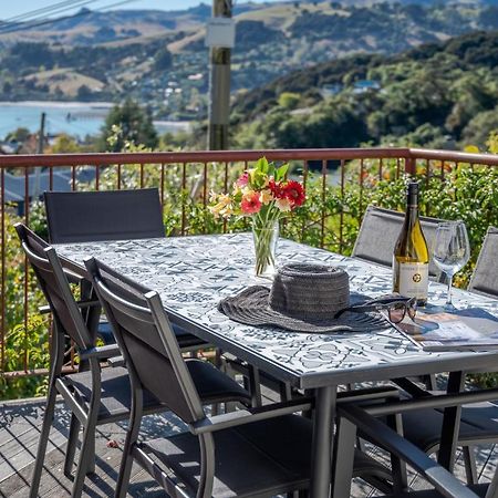 Rose On The Bay - Akaroa Holiday Home Exterior foto