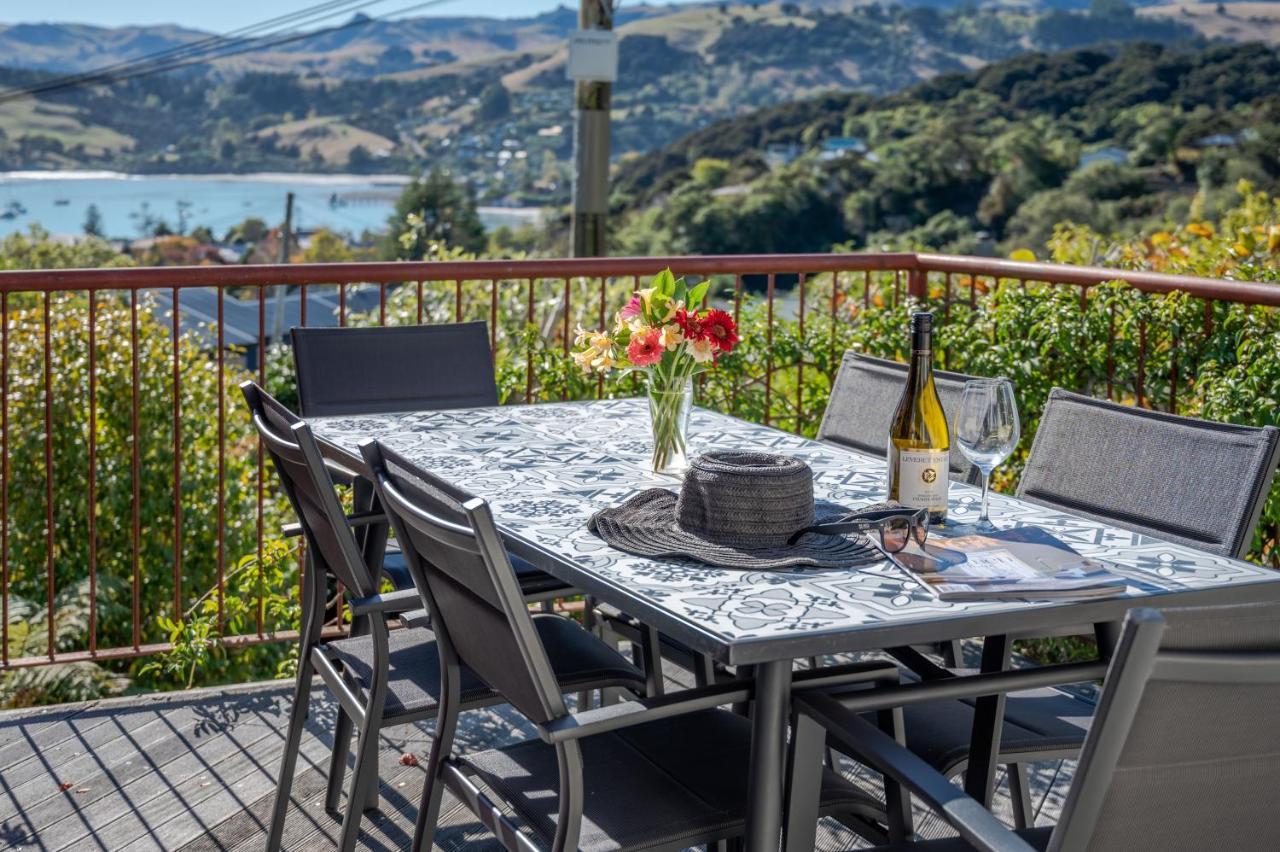 Rose On The Bay - Akaroa Holiday Home Exterior foto